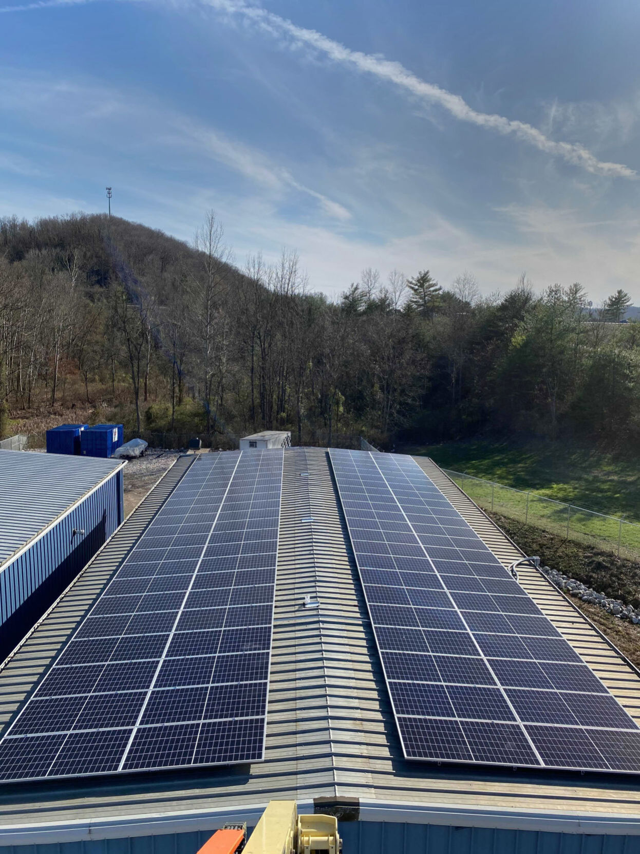 NCS solar array vertical